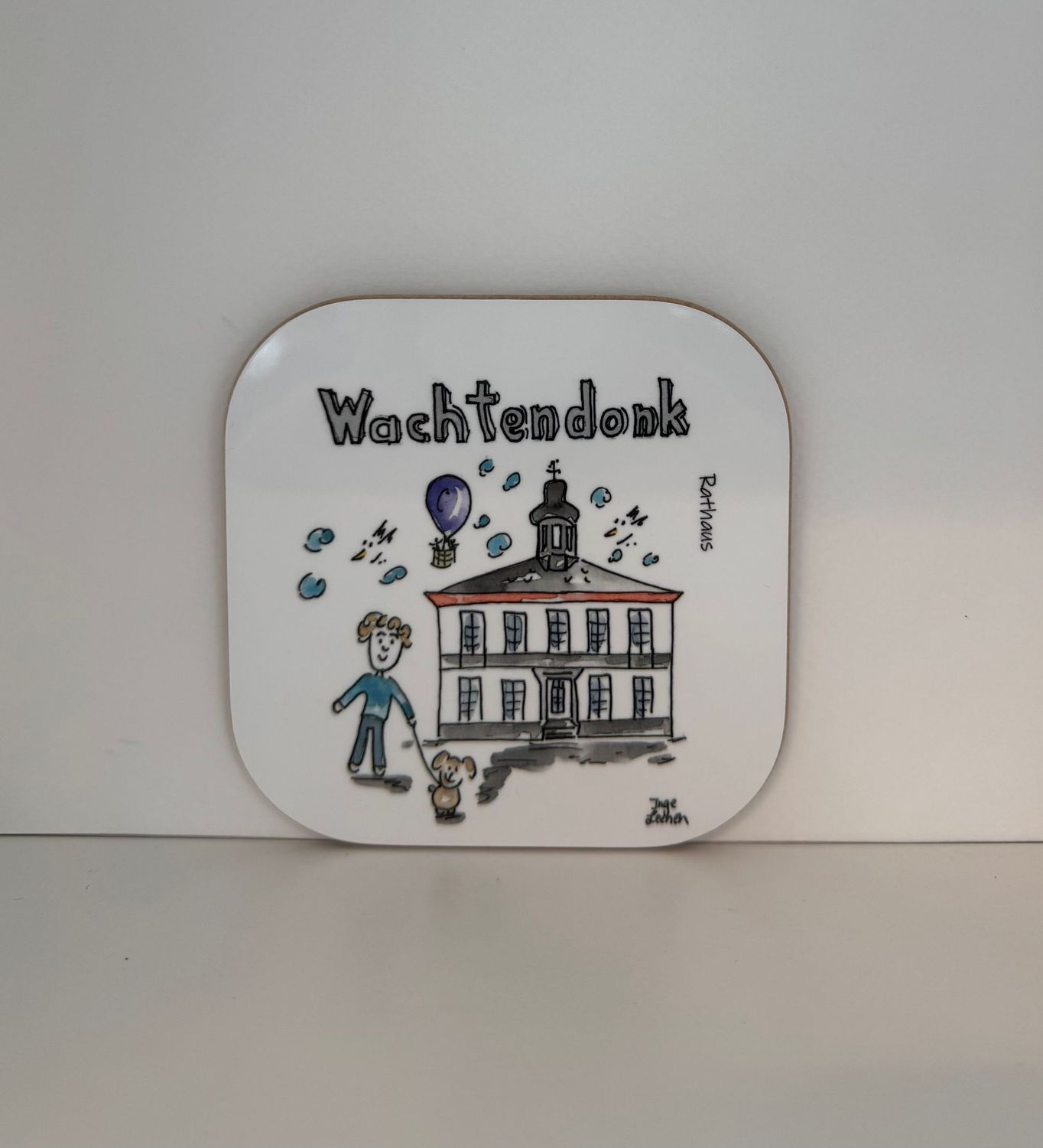 Untersetzer Wachtendonk Rathaus