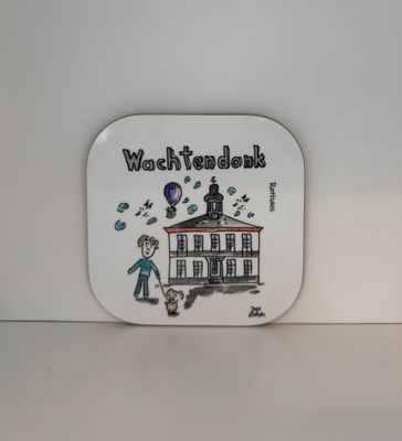 Untersetzer Wachtendonk Rathaus