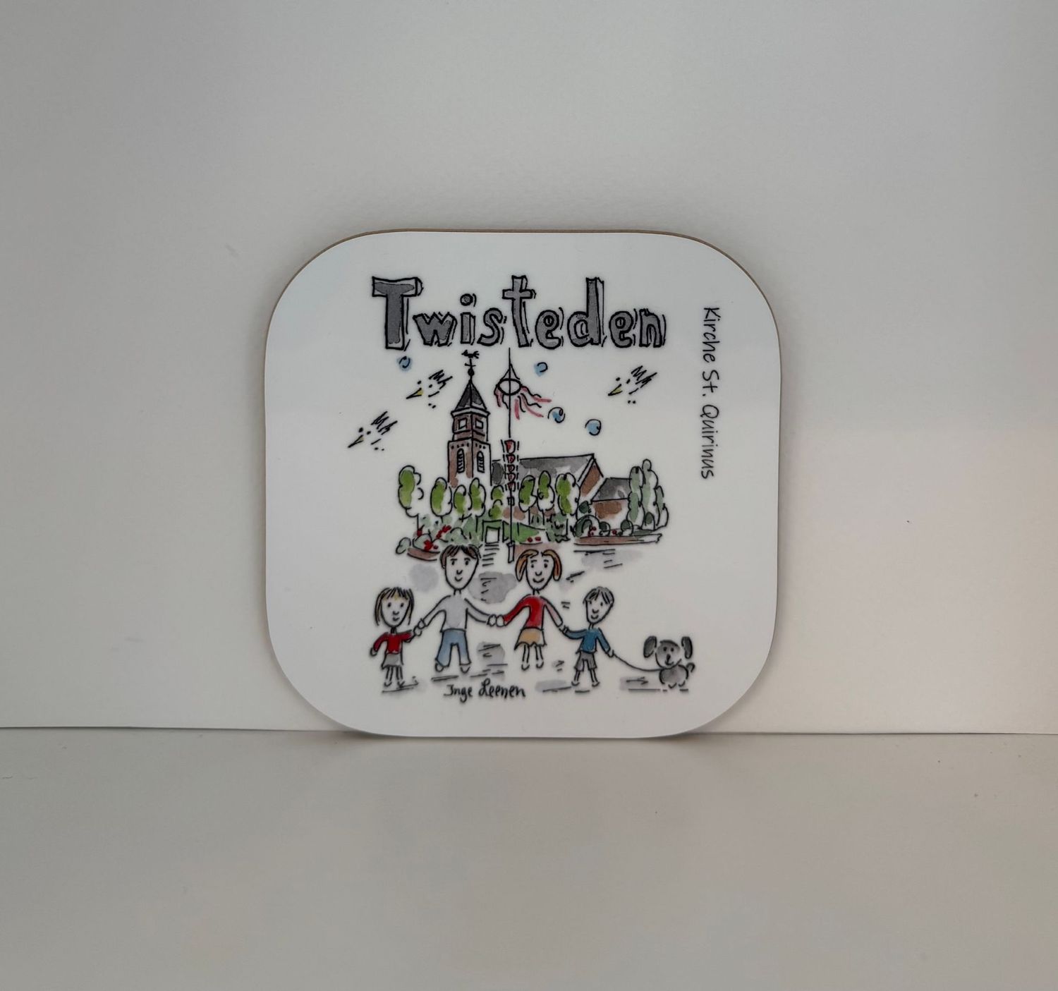 Untersetzer Twisteden Kirche