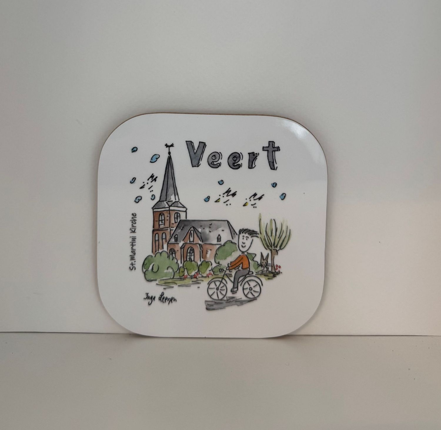 Untersetzer Veert Kirche