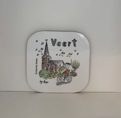 Untersetzer Veert Kirche