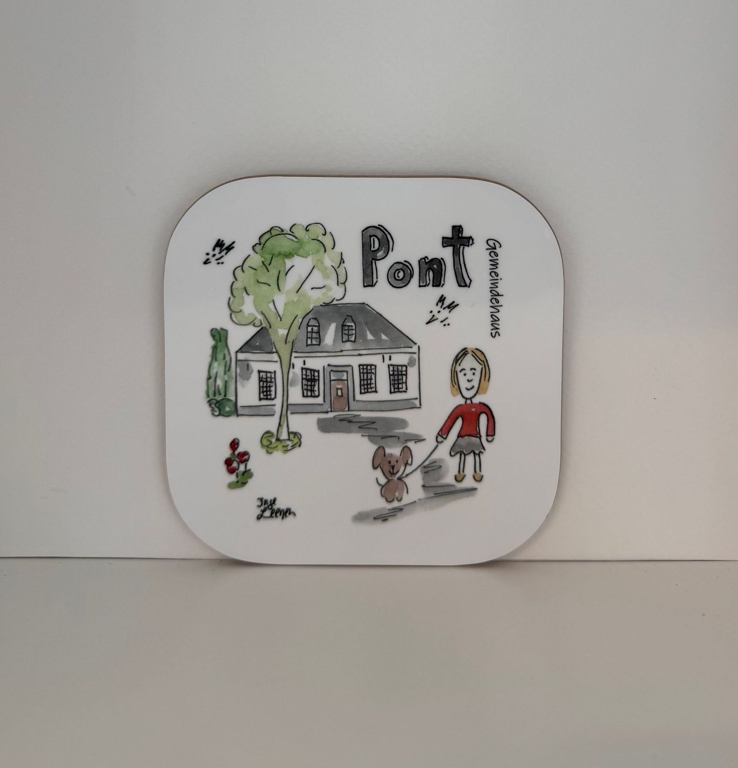 Untersetzer Pont Gemeindehaus