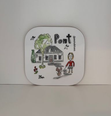 Untersetzer Pont Gemeindehaus