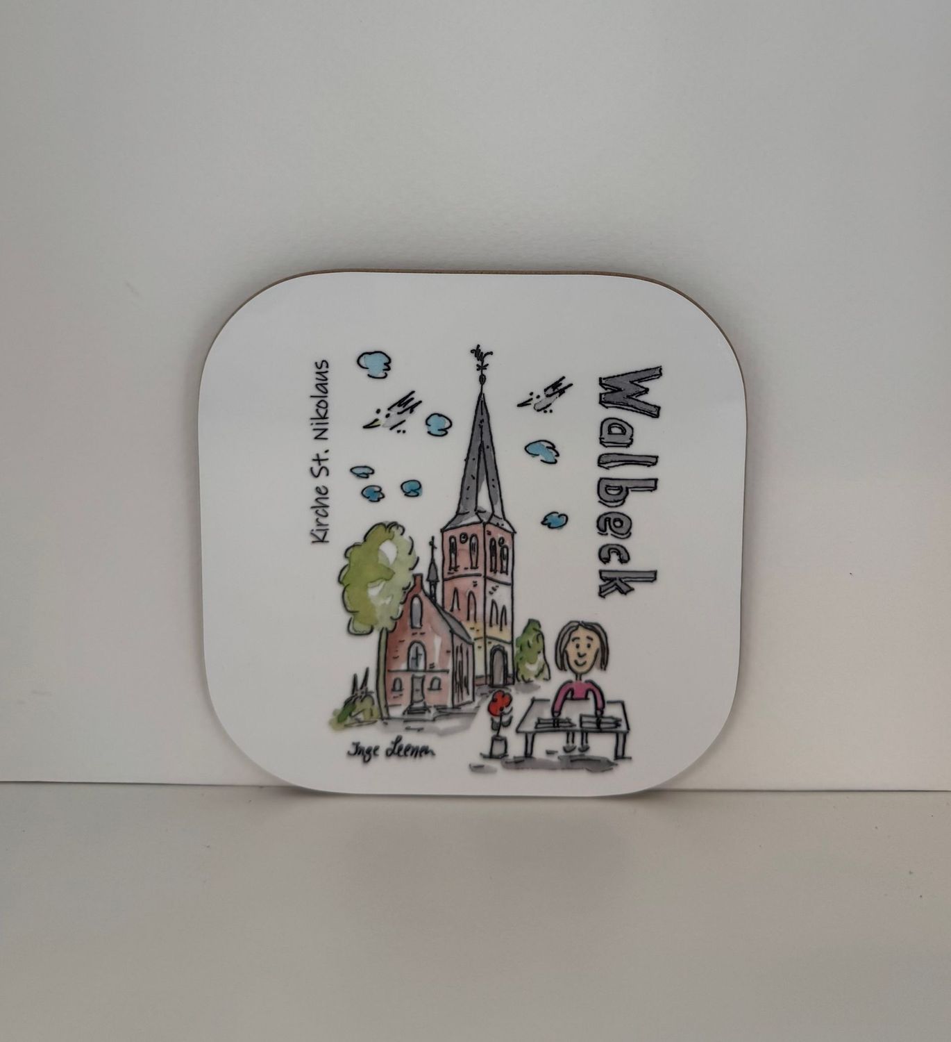 Untersetzer Walbeck Kirche