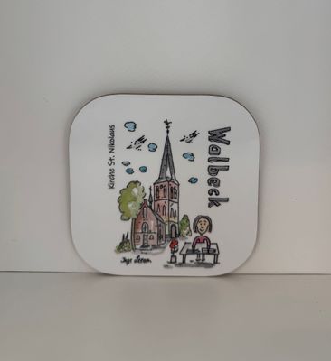 Untersetzer Walbeck Kirche