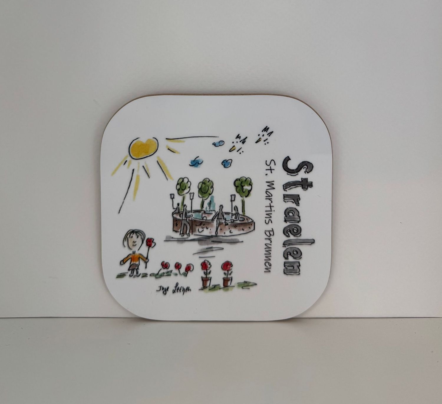 Untersetzer Straelen Brunnen