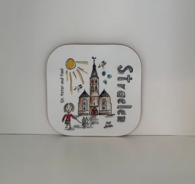 Untersetzer Straelen Kirche