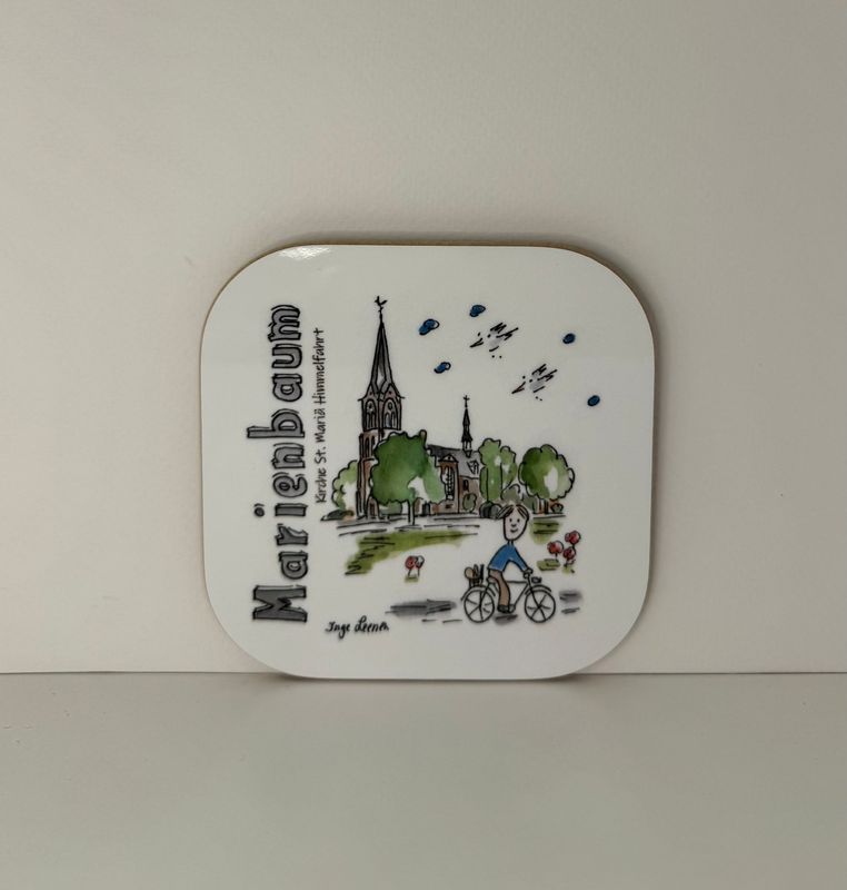 Untersetzer Marienbaum Kirche