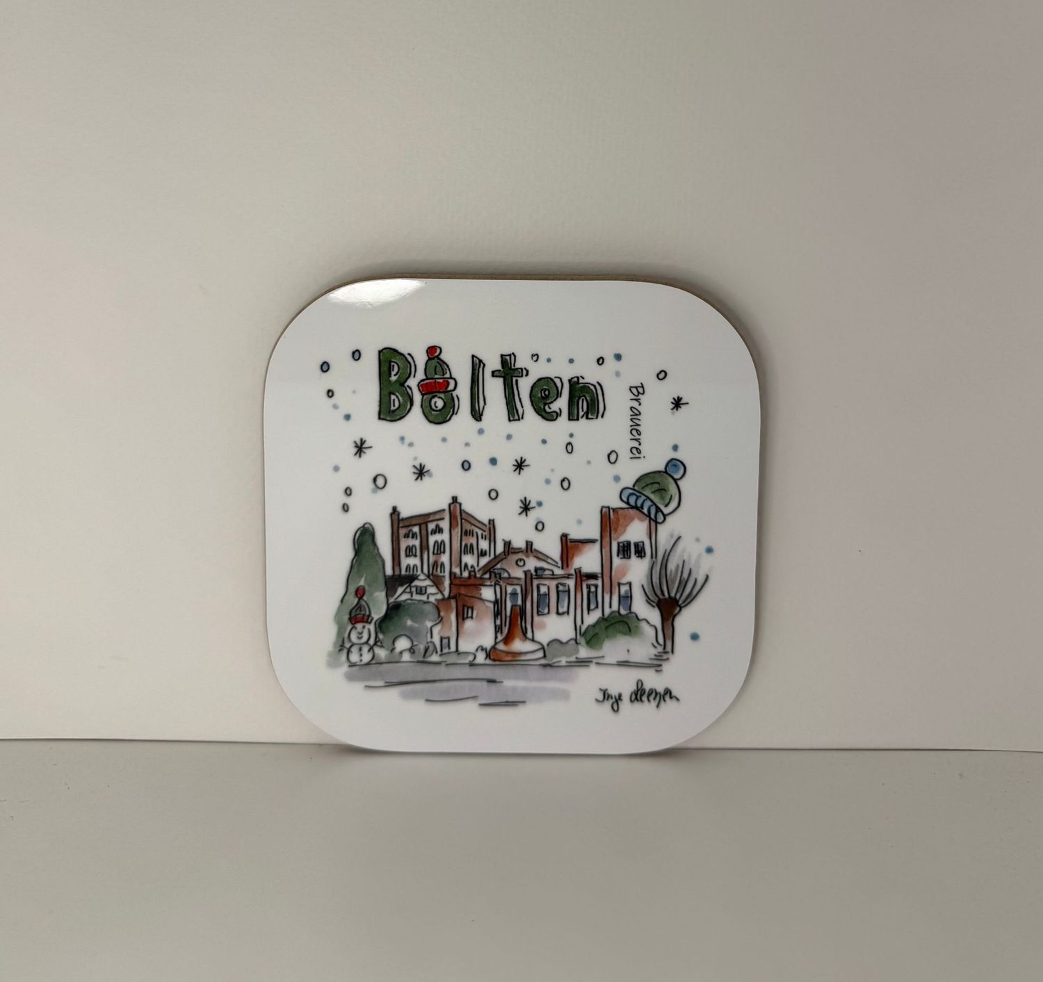 Untersetzer BOLTEN Brauerei Winter