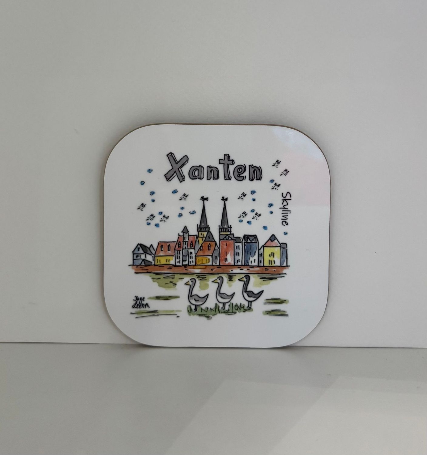 Untersetzer Xanten Skyline