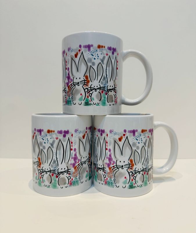 Tasse "Hase bunt"