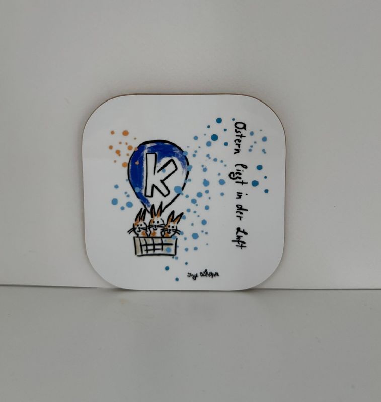 Untersetzer Kevelaer Ballon Ostern