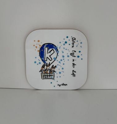 Untersetzer Kevelaer Ballon Ostern