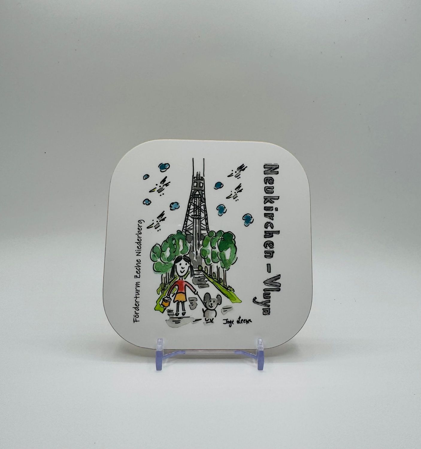 Untersetzer Neukirchen-Vluyn Förderturm