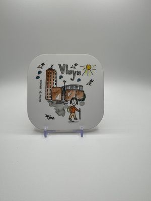 Untersetzer Vluyn Kirche St. Antonius