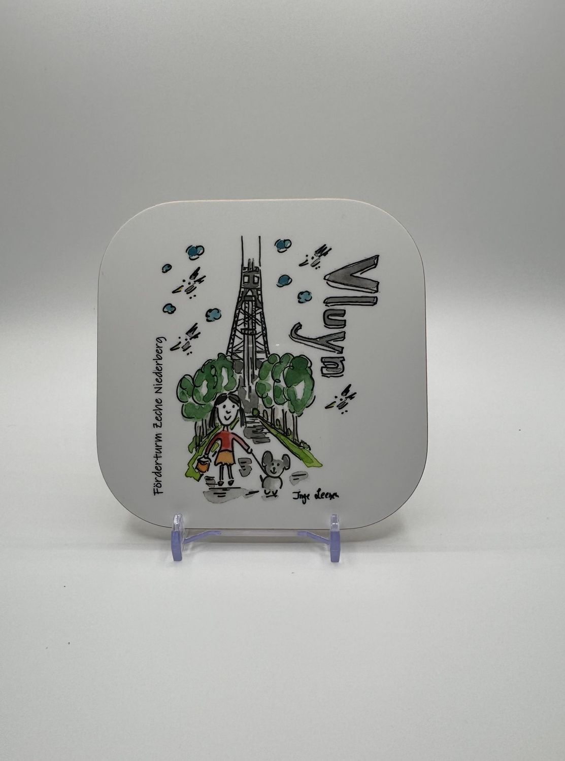 Untersetzer Vluyn Förderturm