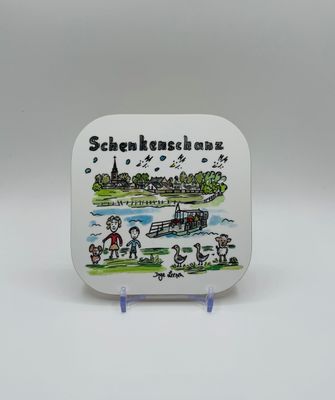 Untersetzer Schenkenschanz Fähre Untersetzer Schenkenschanz Fähre