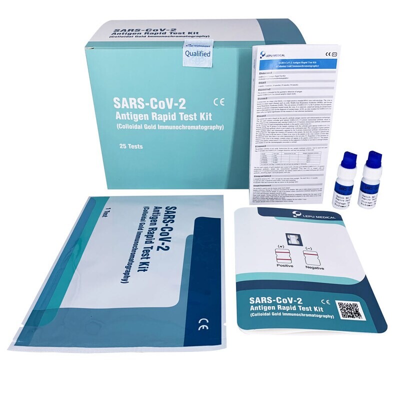LEPU Antigenschnelltest Family SARS-CoV-2 Laientest | CE 0197 | 25er-Pack