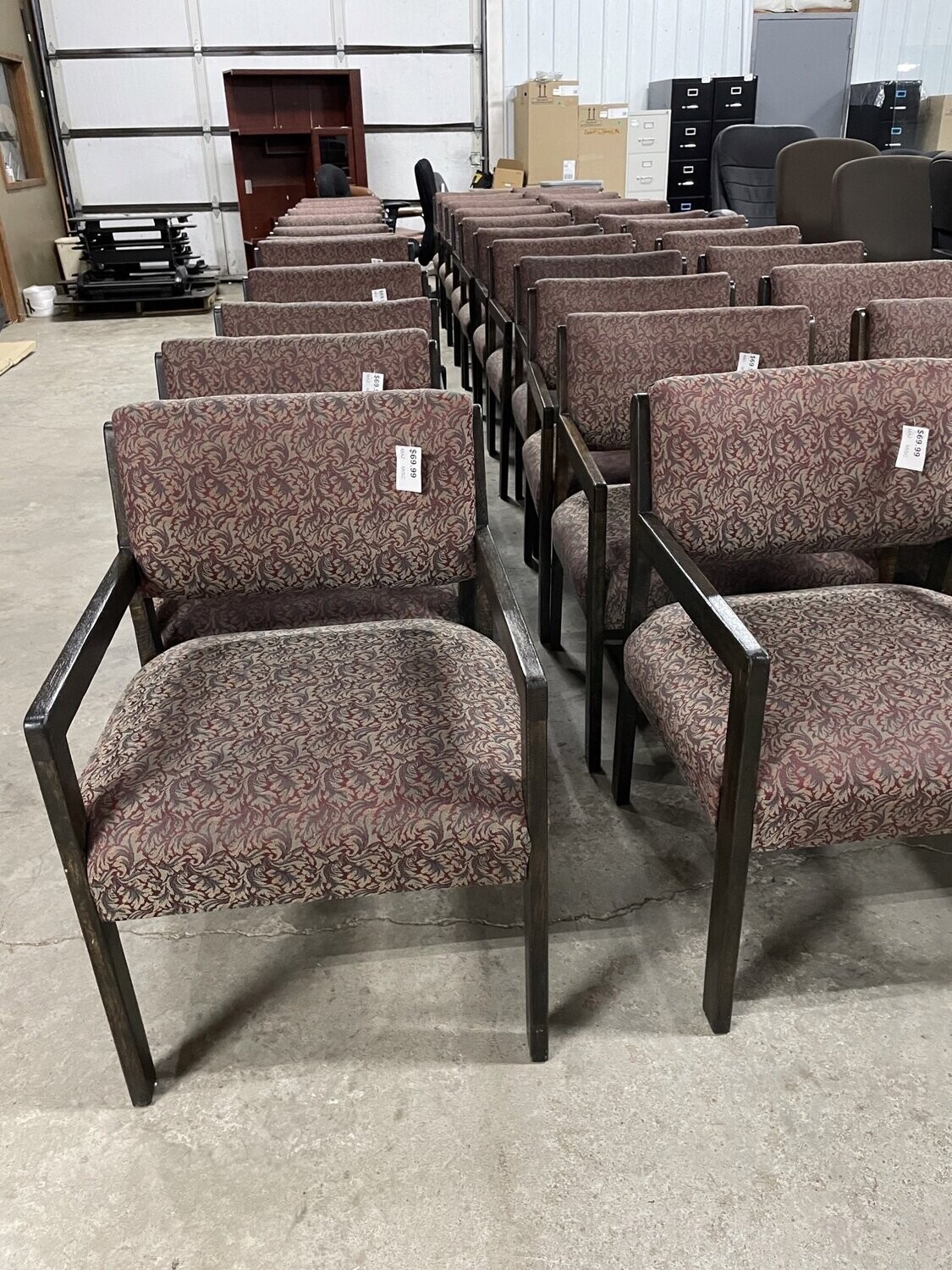 Printed Wood Side Chairs (New Lower Price)