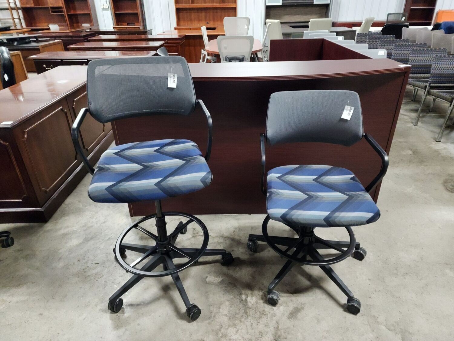 Steelcase Drafting Chairs (2)