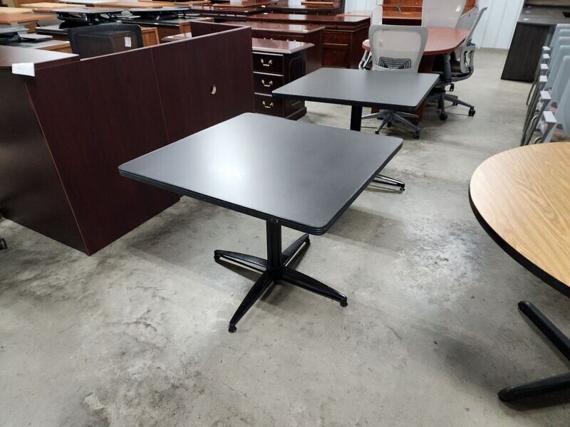 36" Square Café  Tables (Several in Stock)
