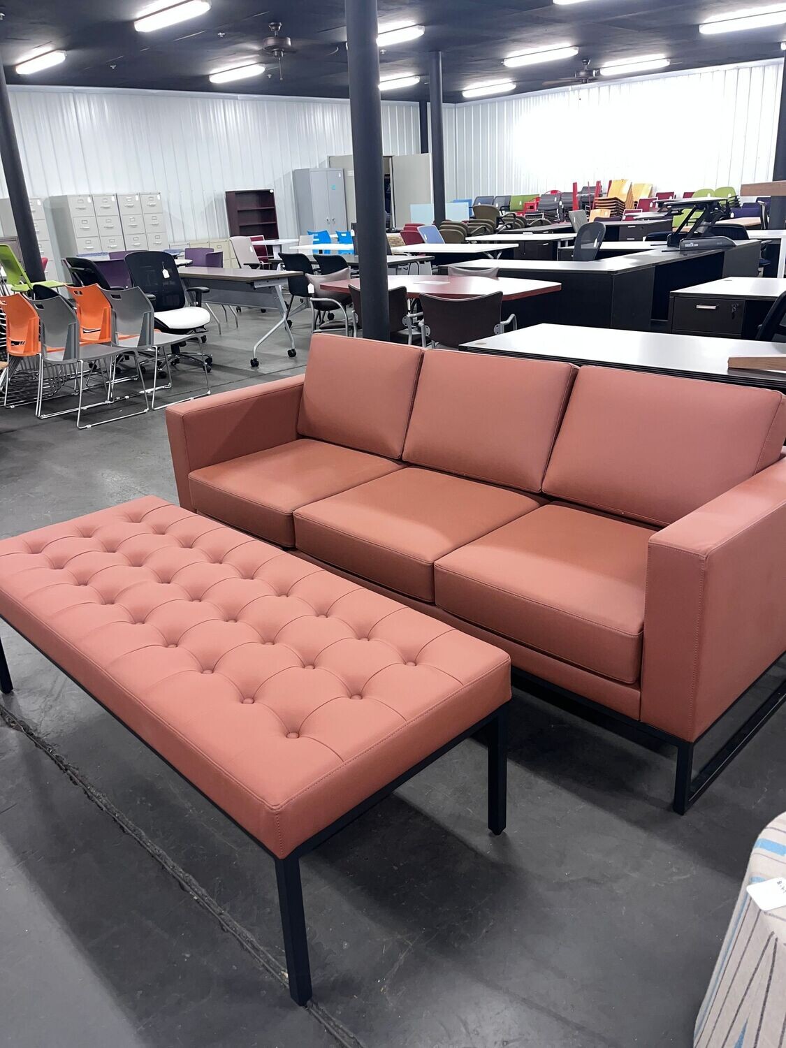 New/Closeout 5 Sofa's Available, 1 Bench Available