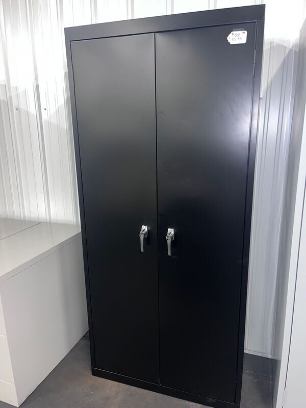 New/Bulk Bought Storage Cabinet w/ Welded Shelves **Also Available in Gray