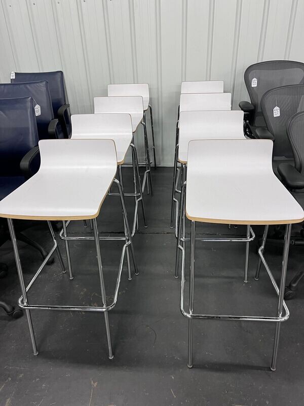 Bar Height Wood Stools (8) New/Discontinued