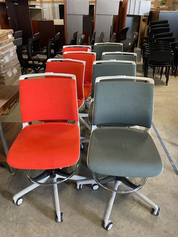 Drafting Chairs (Just Gray Left)