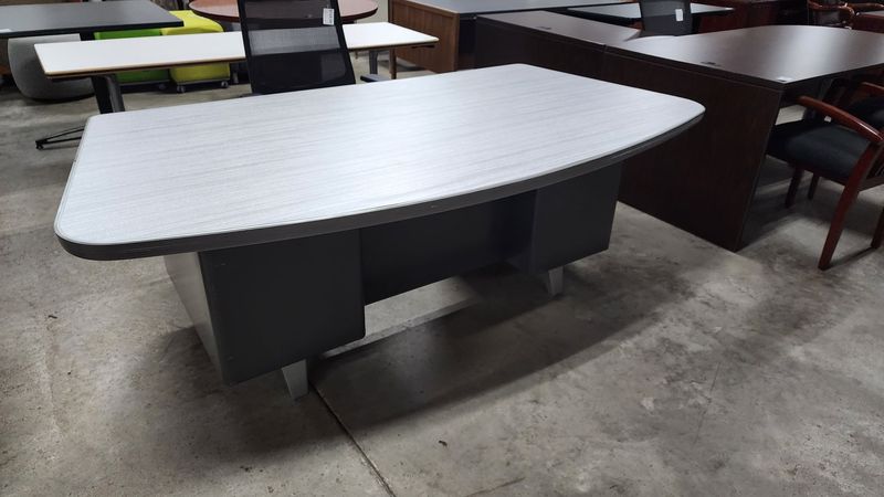 Vintage Steel Tanker Desk