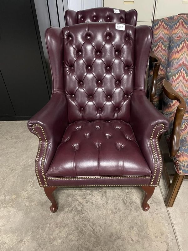 Wing Back Side Chair (2 Left)
