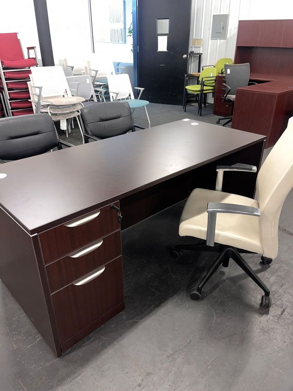 30X72 Single Ped Desk - 2 in stock