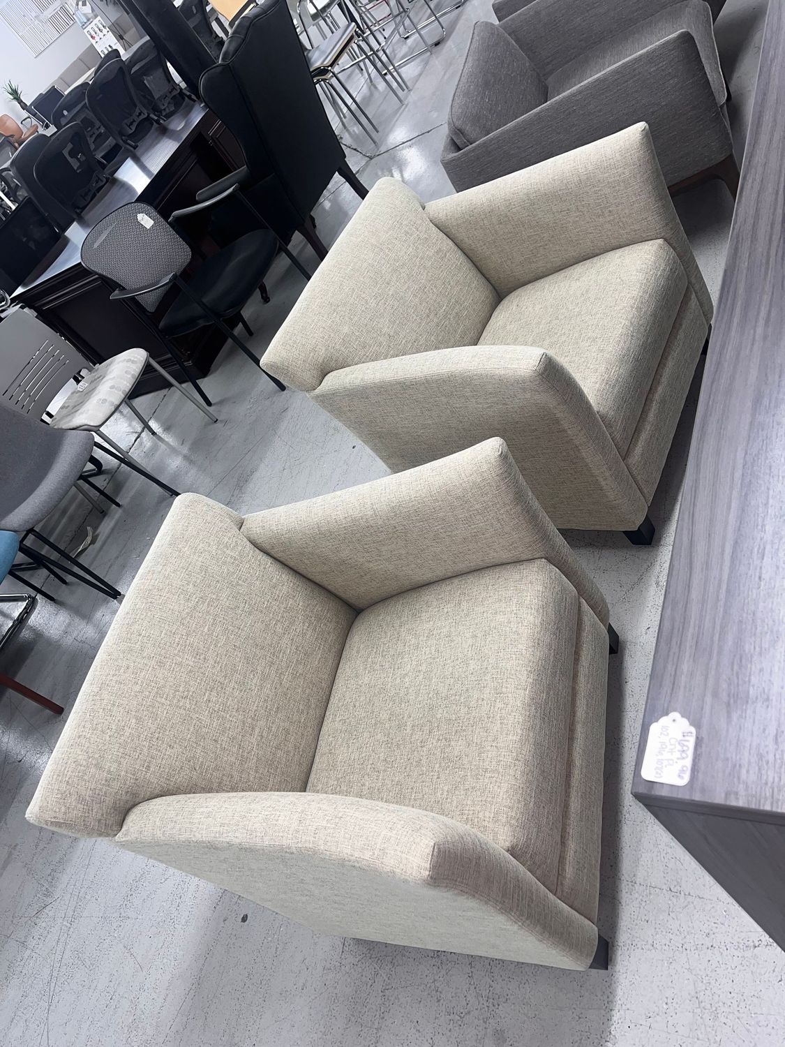 Cream Accent/Club Chairs