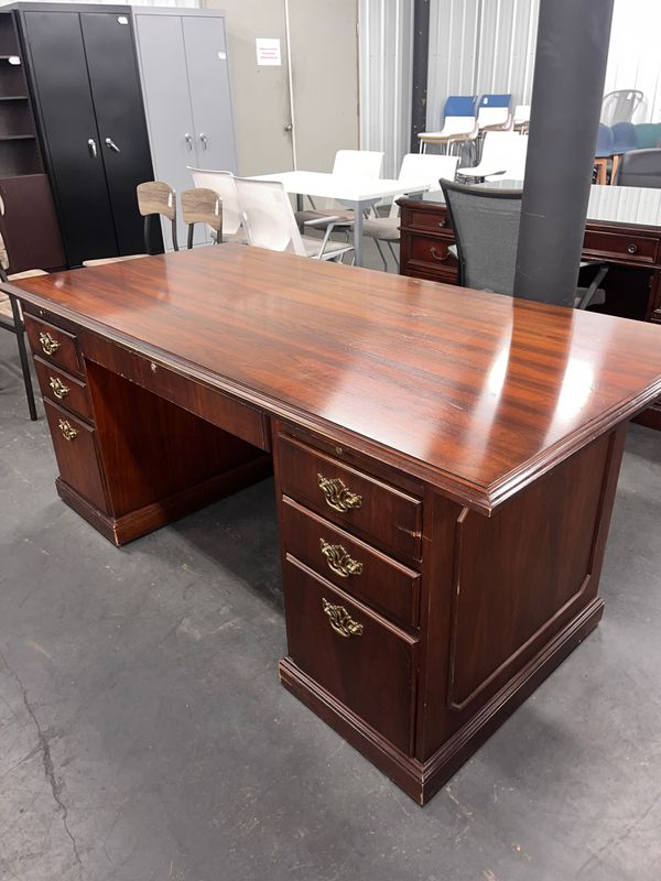 Traditional Wood Desk