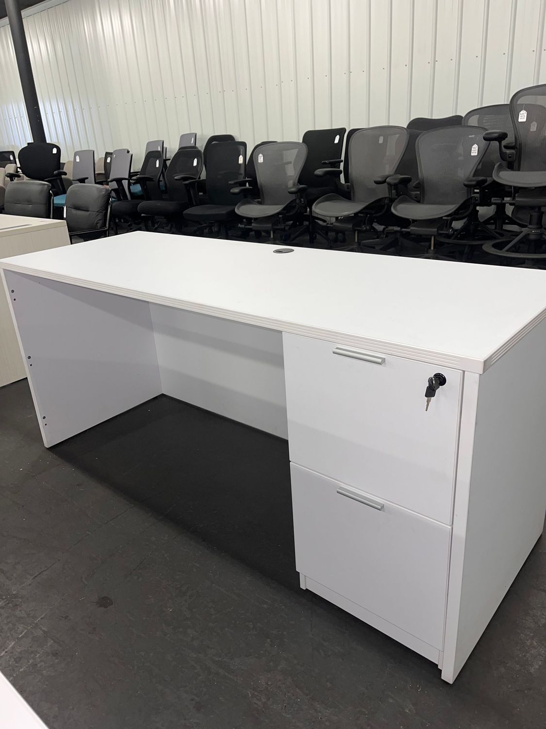 24" Deep Credenza w/ Double File