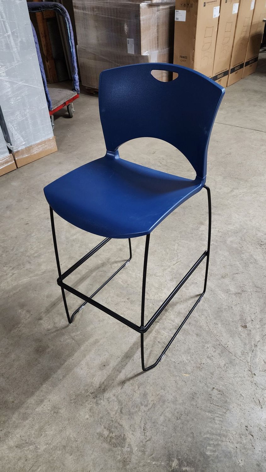 Blue Bar Height Stools (Several in stock)