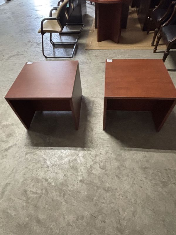 Cherry Laminate End Tables