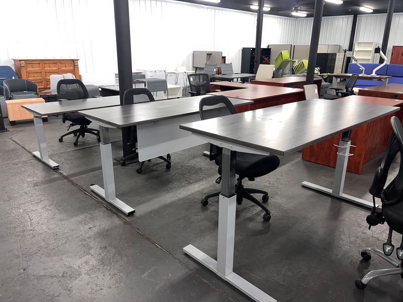 30X72 Manual Sit Stand Desks