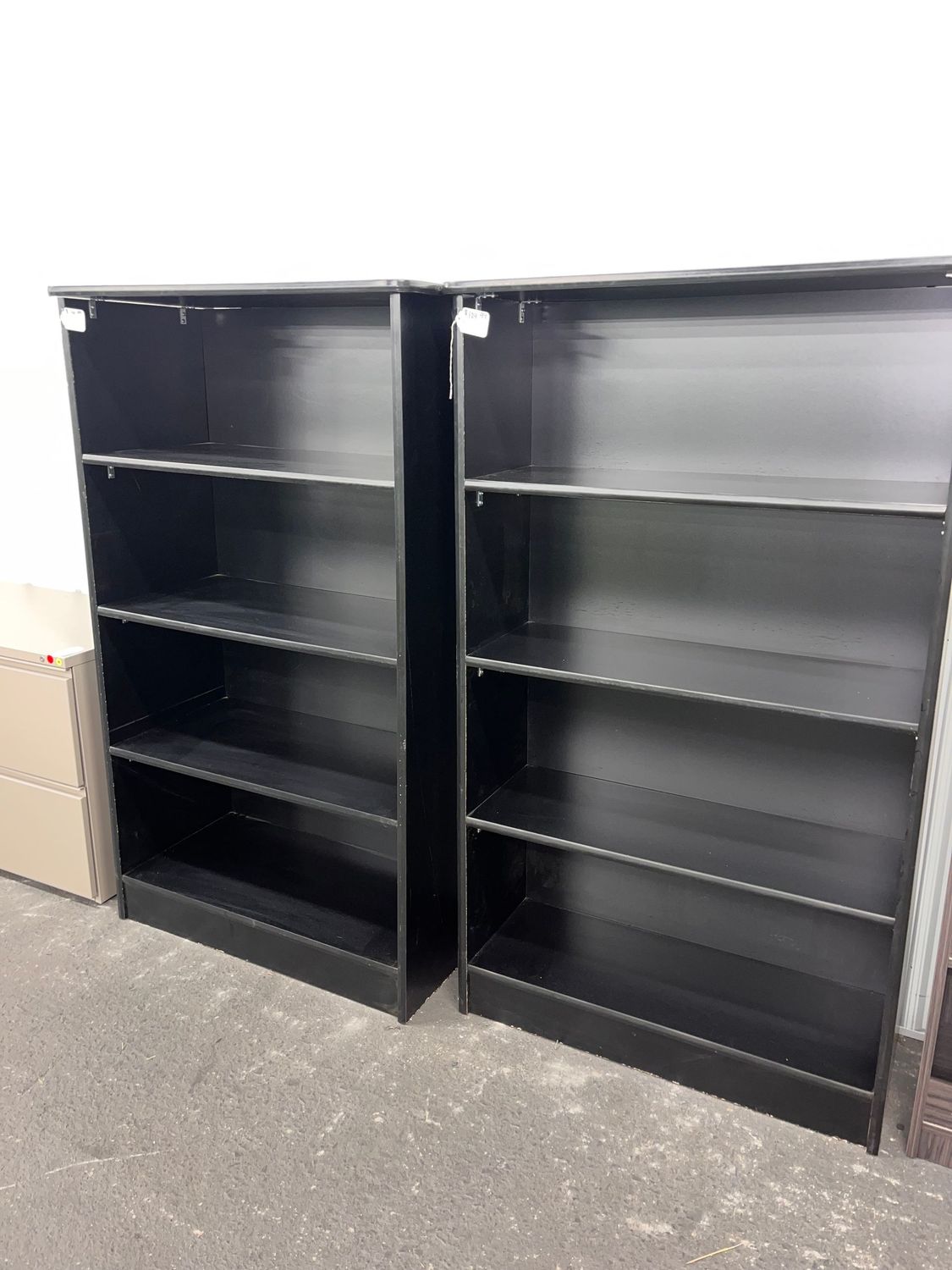 Black Bookshelves *2 Available