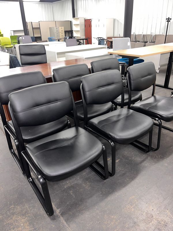 Pre owned Armless Side Chairs *4 Left