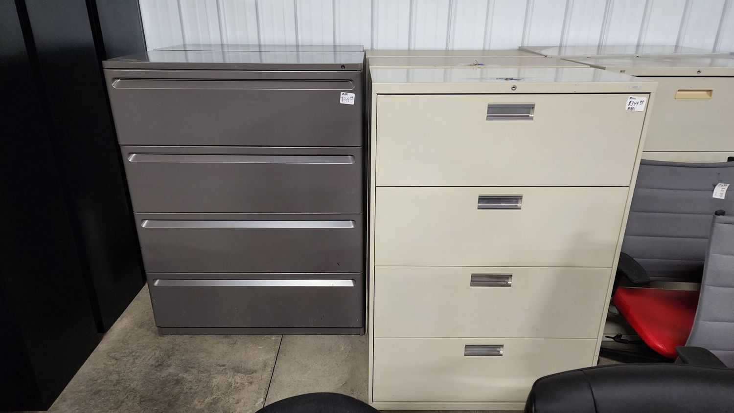4 Drawer Lateral Files