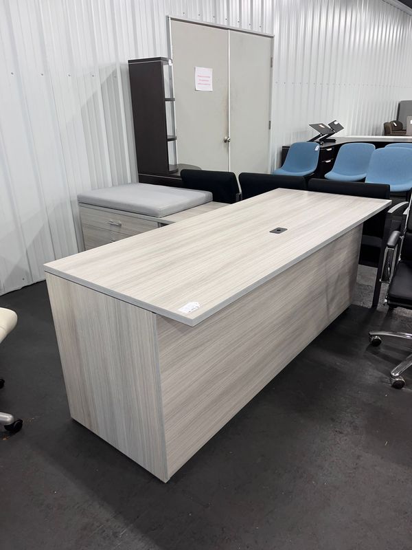 72" Desk w/ Lower Storage Credenza