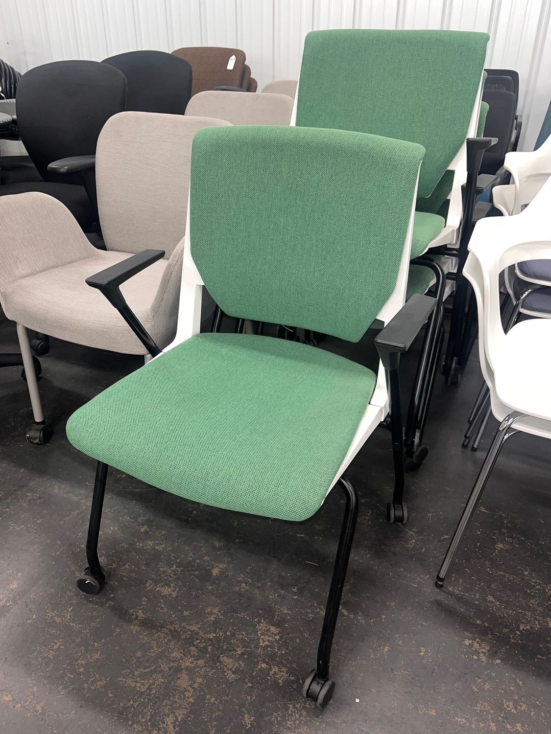 Haworth Training Room Chairs on Casters *4 Available