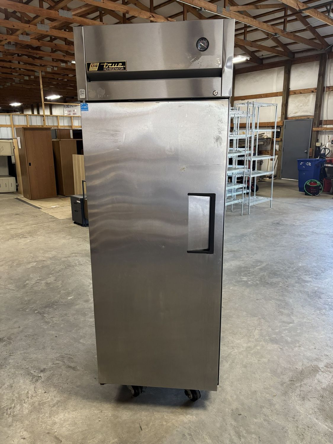 True Reach-In Solid Door Refrigerator / Model#TG1R-1S    (1 In Stock)