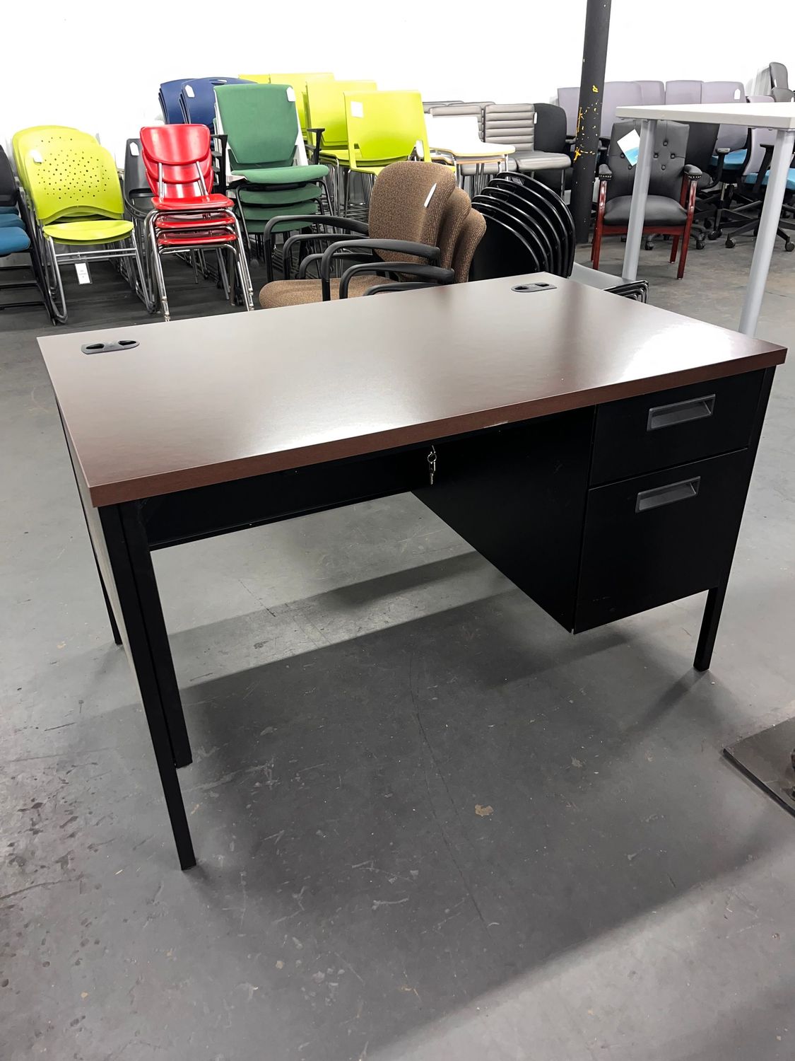 30X48 Metal HON Teachers Desk *New/Discontinued