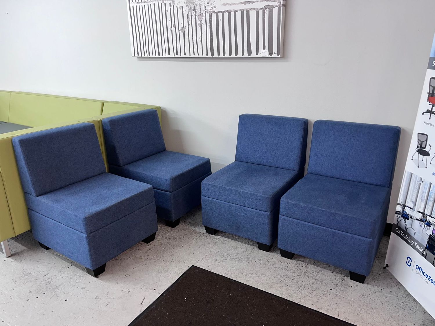 Armless Reception Sectional Pieces *4 Available
