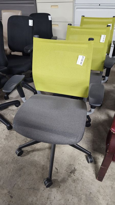 Lime Green Mesh Back w/ Grey Seat (16 in stock)