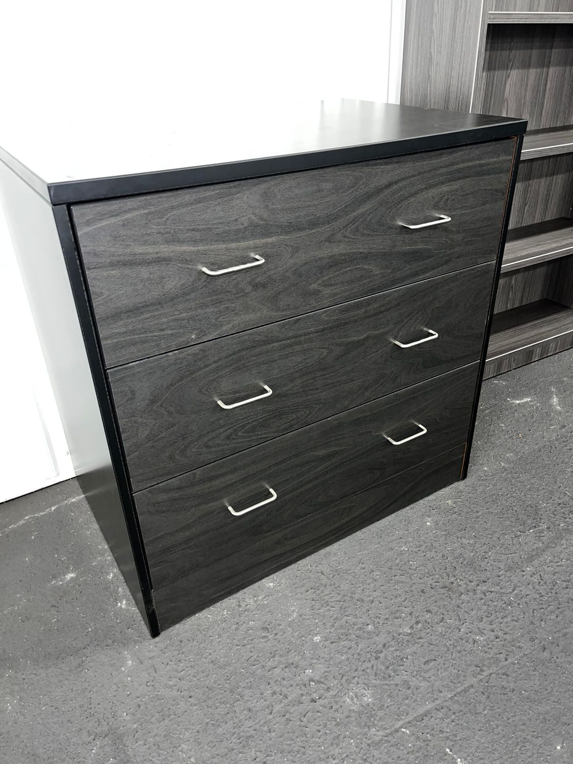 3 Drawer Lateral File Two Toned