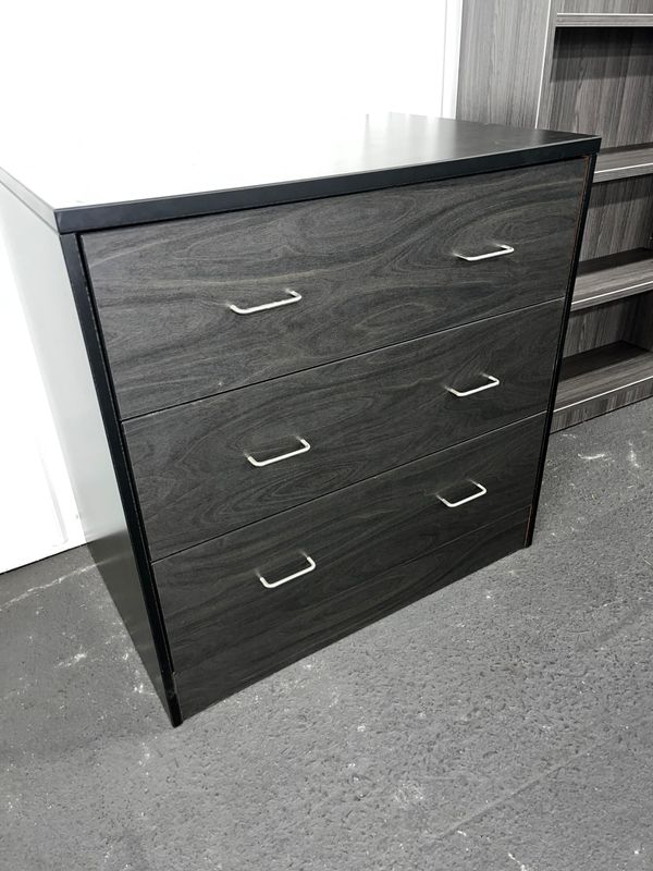 3 Drawer Lateral File Two Toned