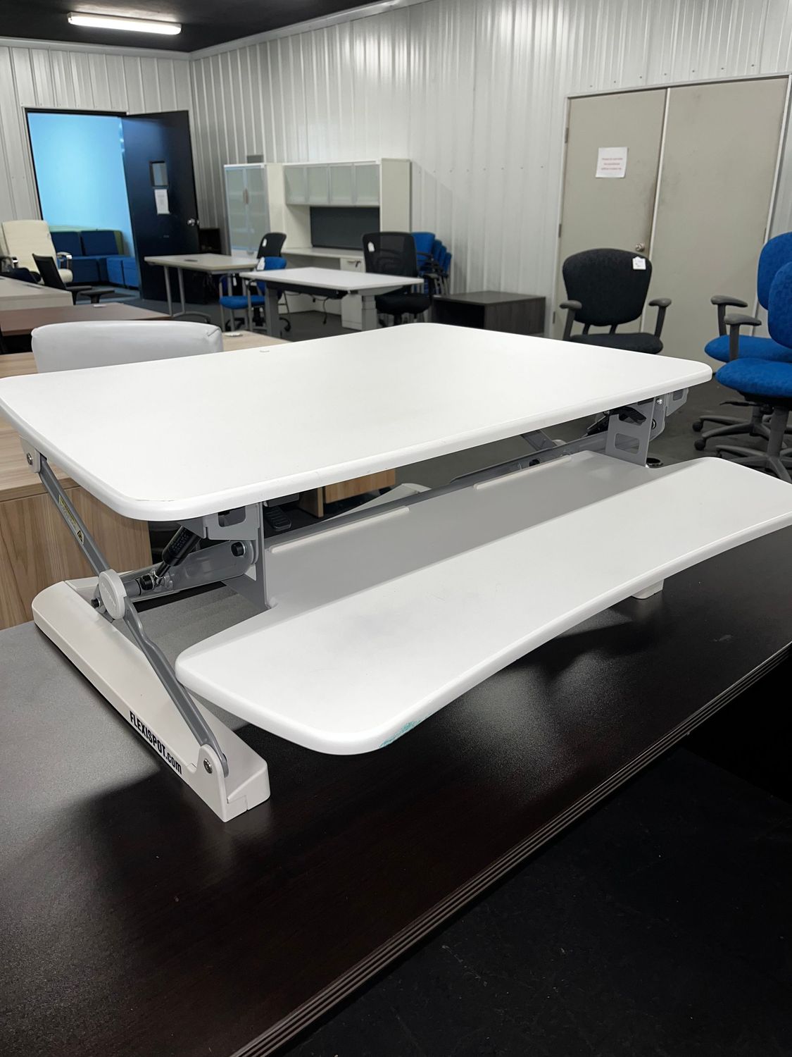 Pneumatic Desk Risers *Several White & Charcoal Available